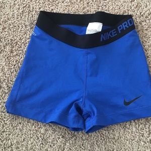 Nike Pro gym shorts